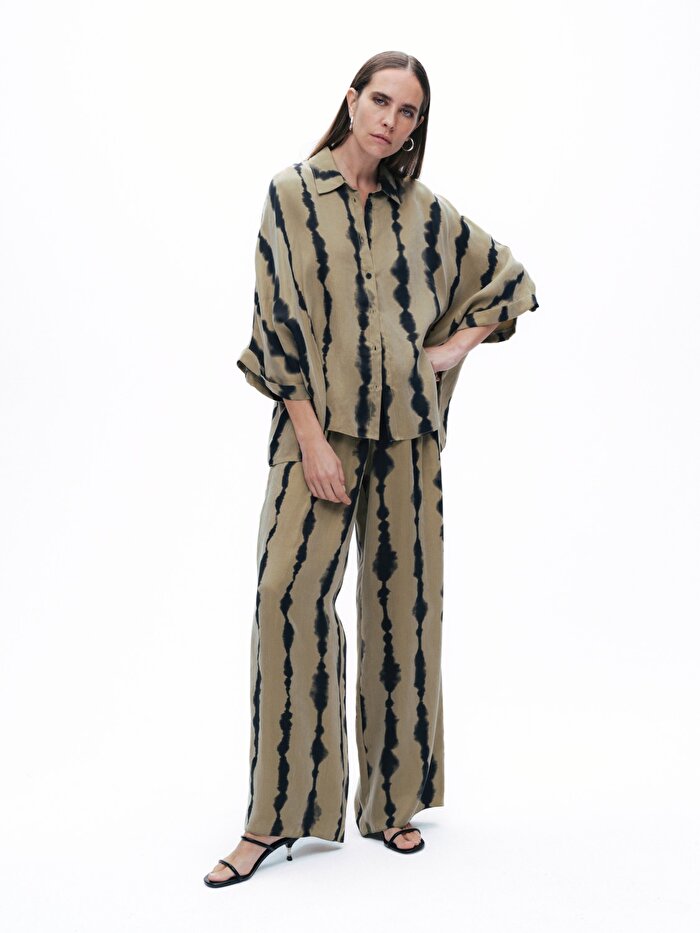 Nocturne Dökümlü Gömlek