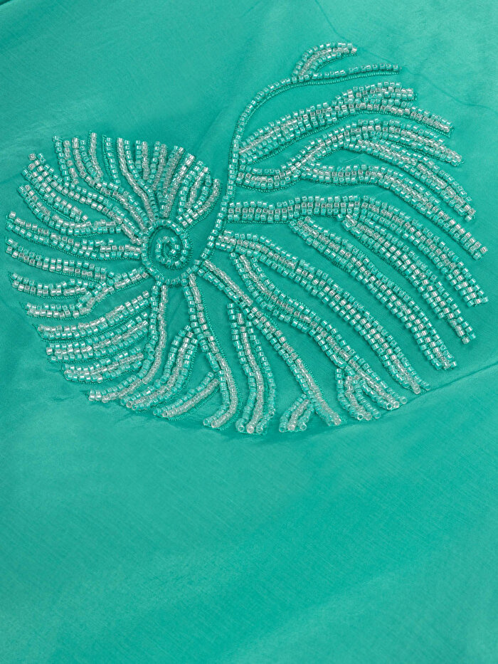 Nocturne Boncuk İşlemeli Gömlek