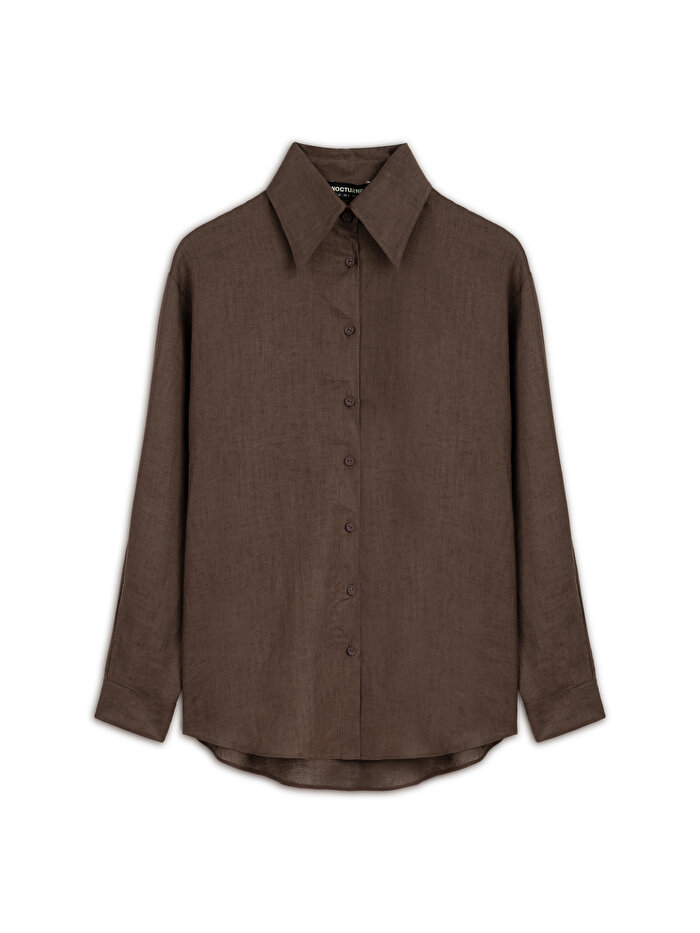 Nocturne Keten Gömlek