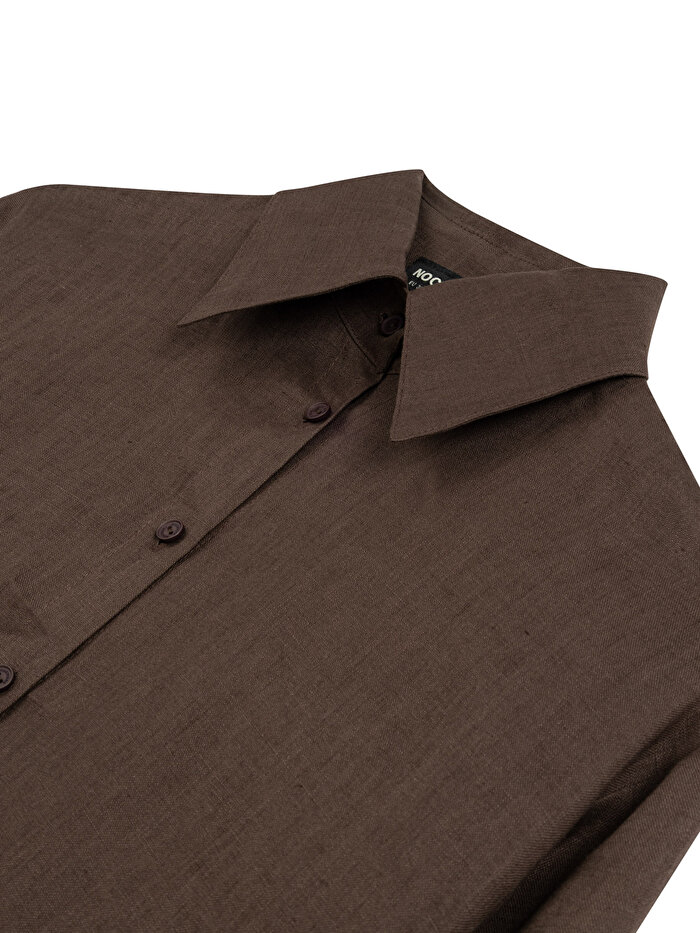 Nocturne Keten Gömlek