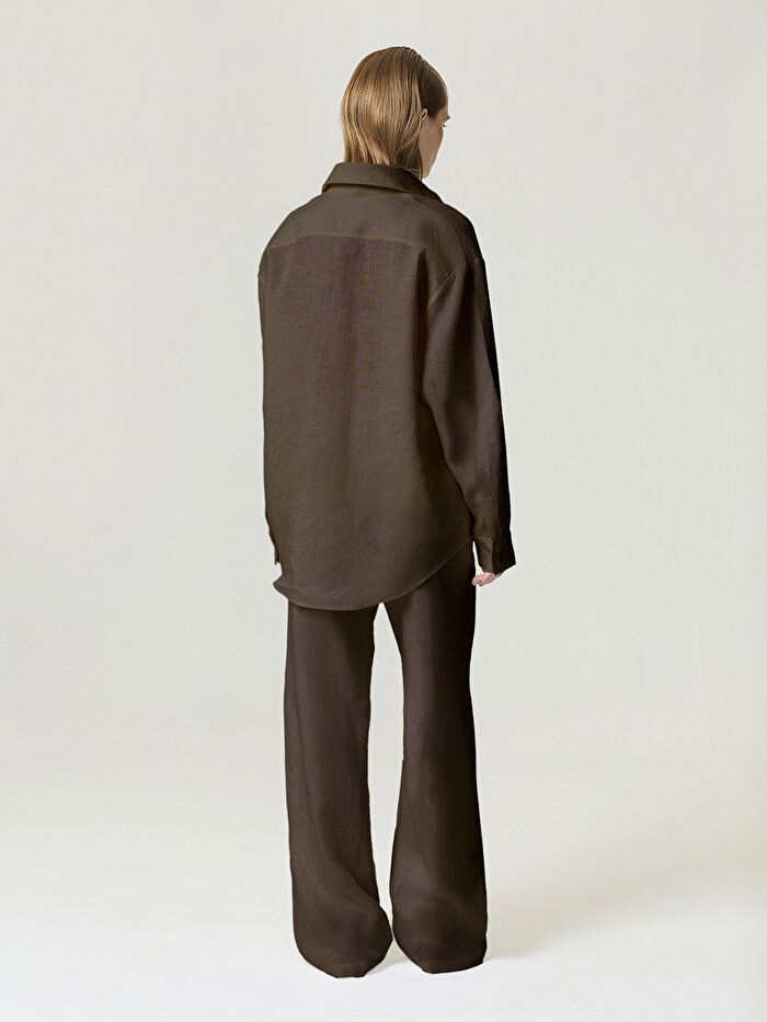 Nocturne Keten Gömlek