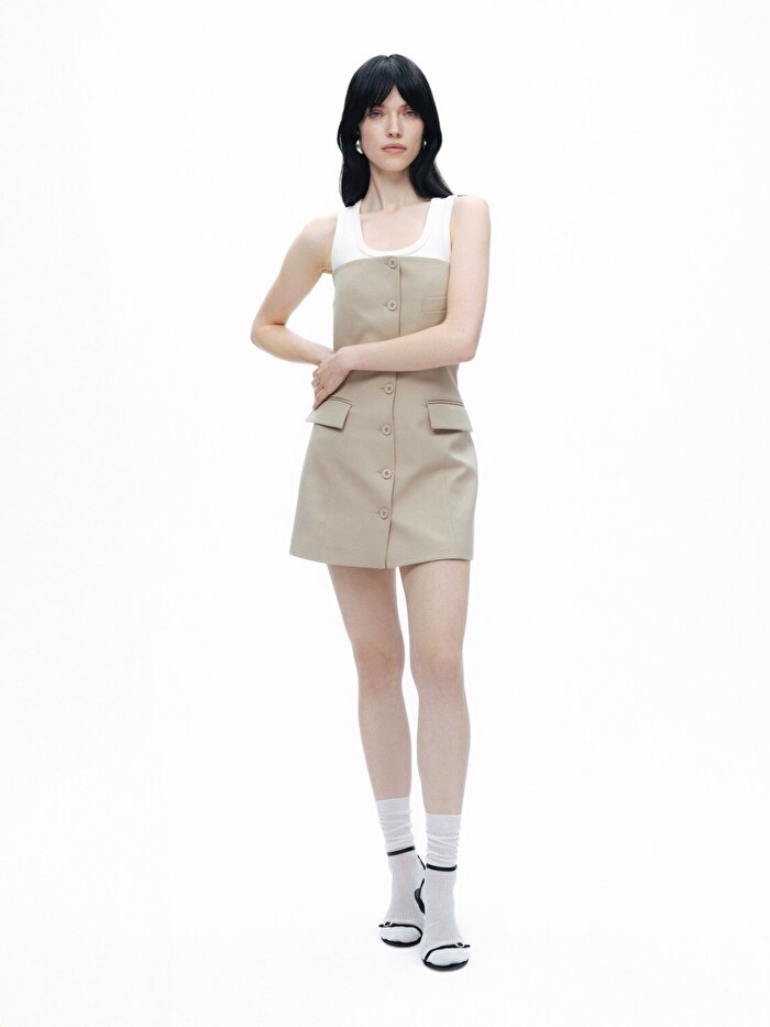 Nocturne Straplez Mini Elbise