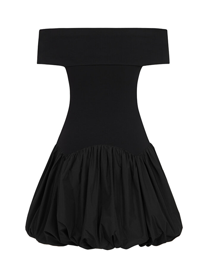 Nocturne Açık Omuzlu Mini Elbise