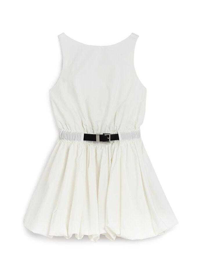 Nocturne Balon Etekli Mini Elbise