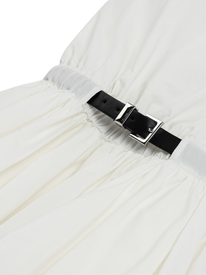 Nocturne Balon Etekli Mini Elbise