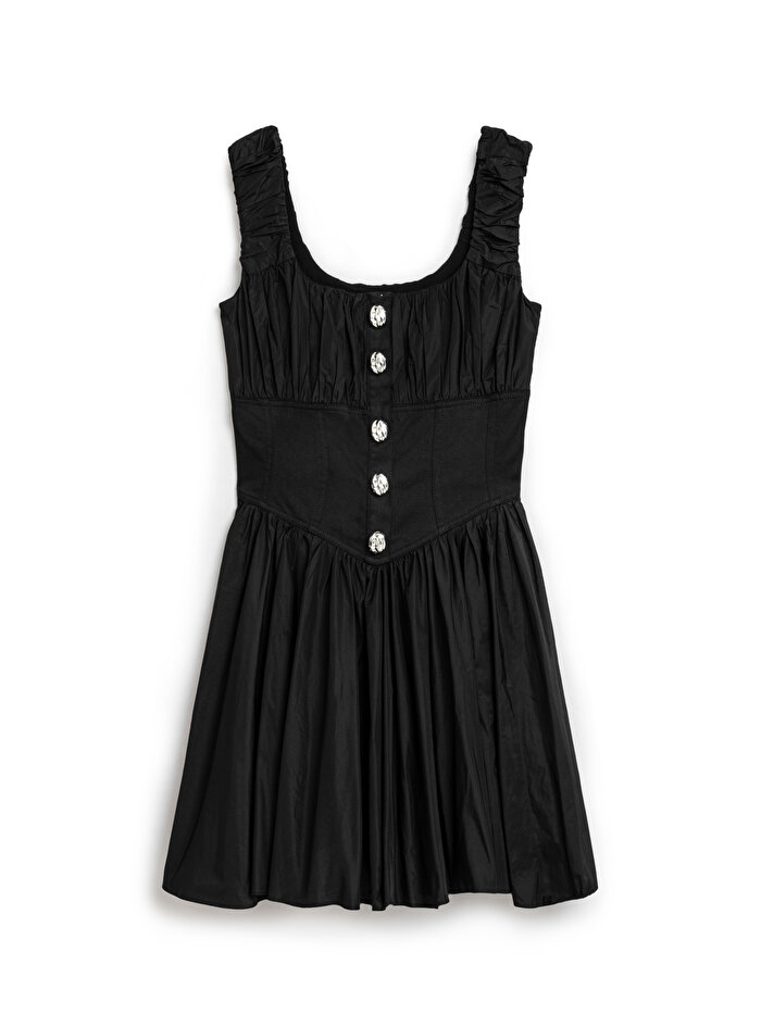 Nocturne Korse Görünümlü Mini Elbise