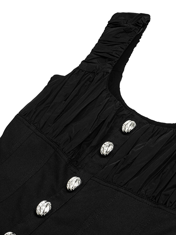 Nocturne Korse Görünümlü Mini Elbise