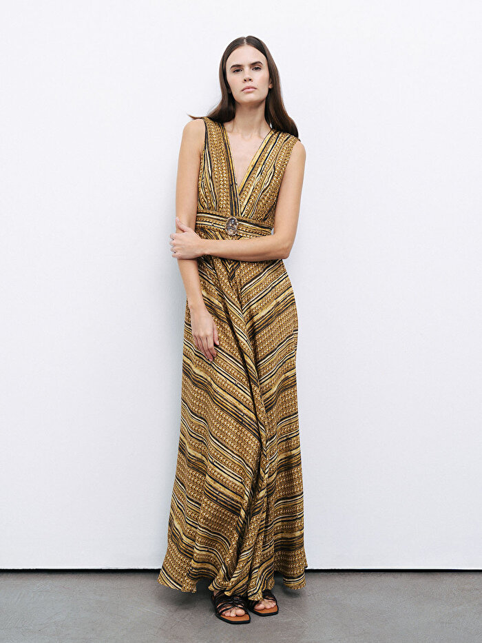 Nocturne Pencere Detaylı Elbise