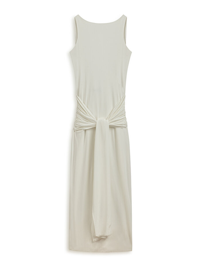 Nocturne Sırt Dekolteli Maxi Elbise