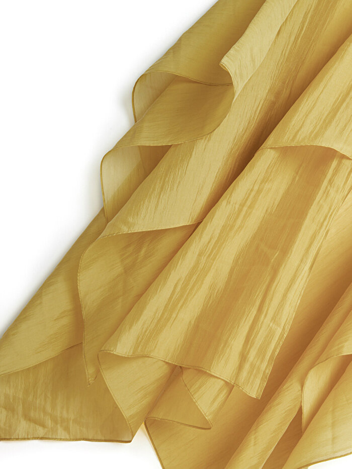 Nocturne Asimetrik Tasarımlı Pelerin