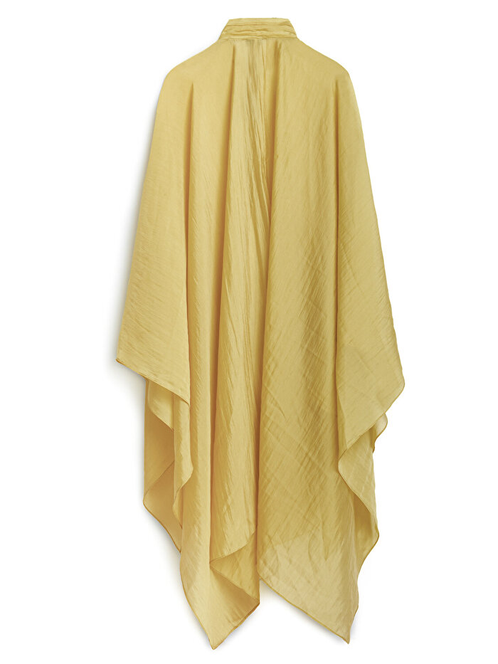 Nocturne Asimetrik Tasarımlı Pelerin