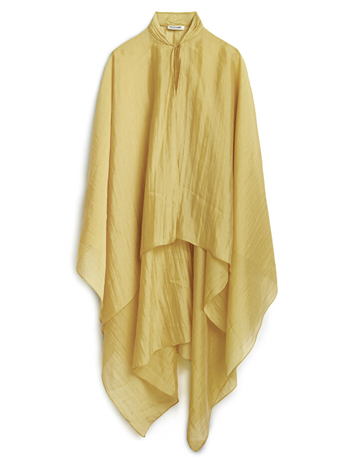 Nocturne Asimetrik Tasarımlı Pelerin