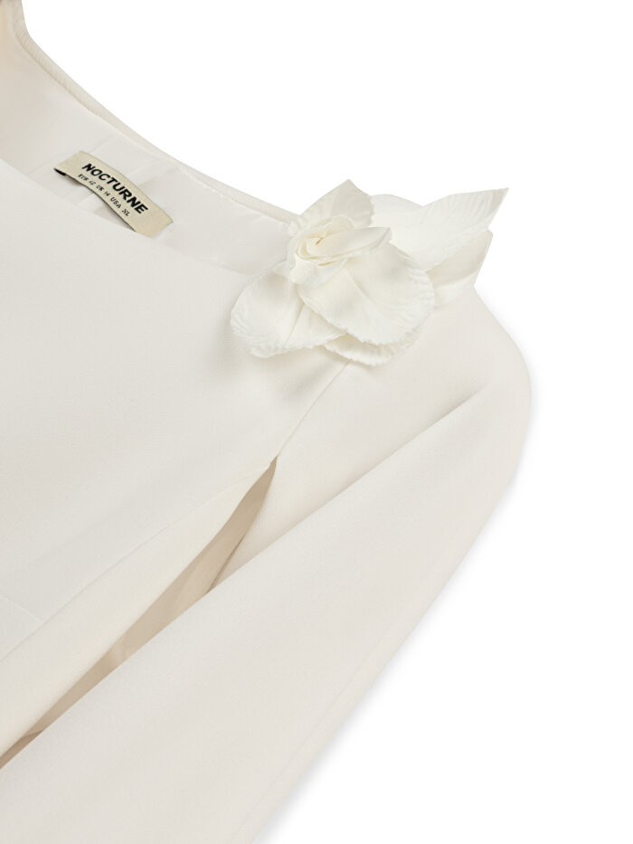 Nocturne Pelerin Kol Mini Elbise