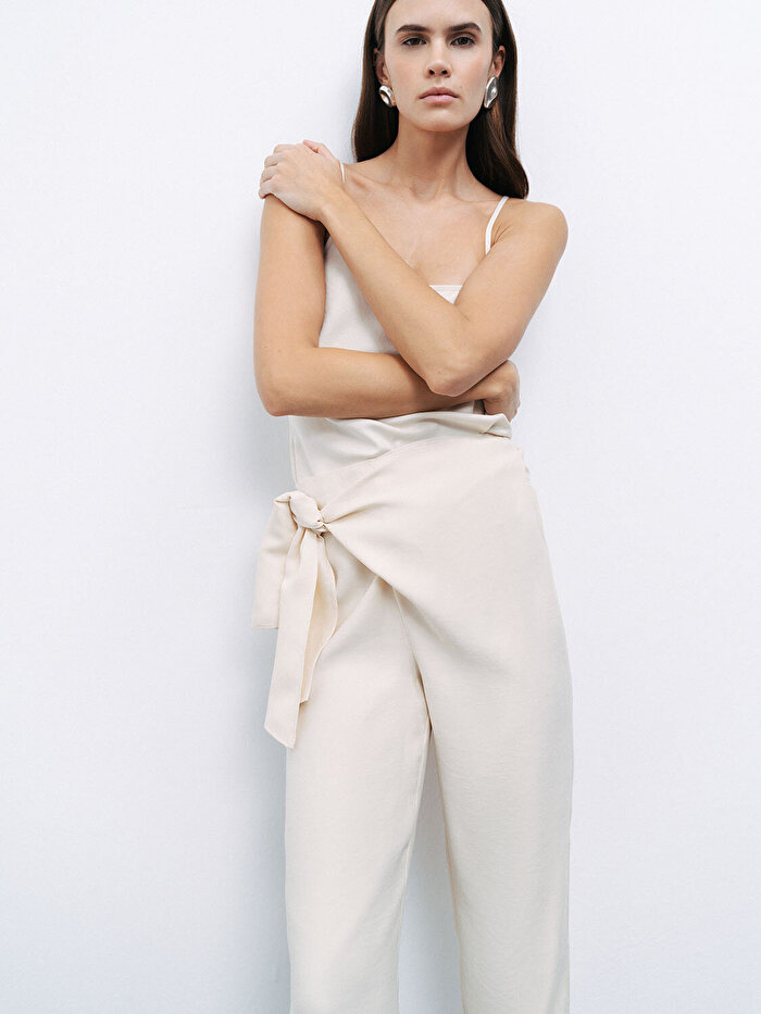 Nocturne Kuşak Bağlamalı Pantolon