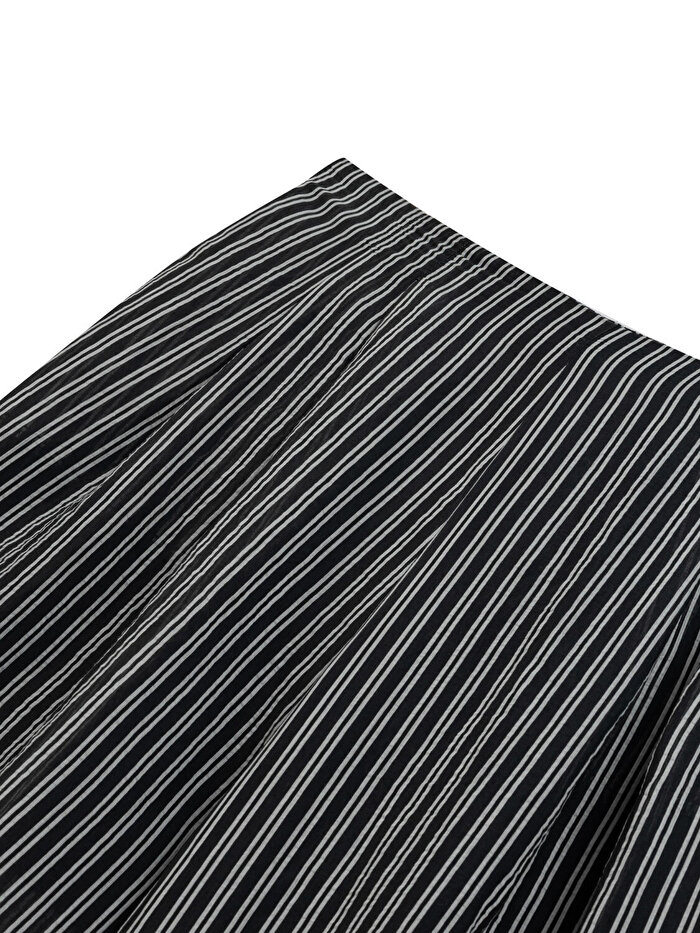 Nocturne Çizgili Transparan Pantolon