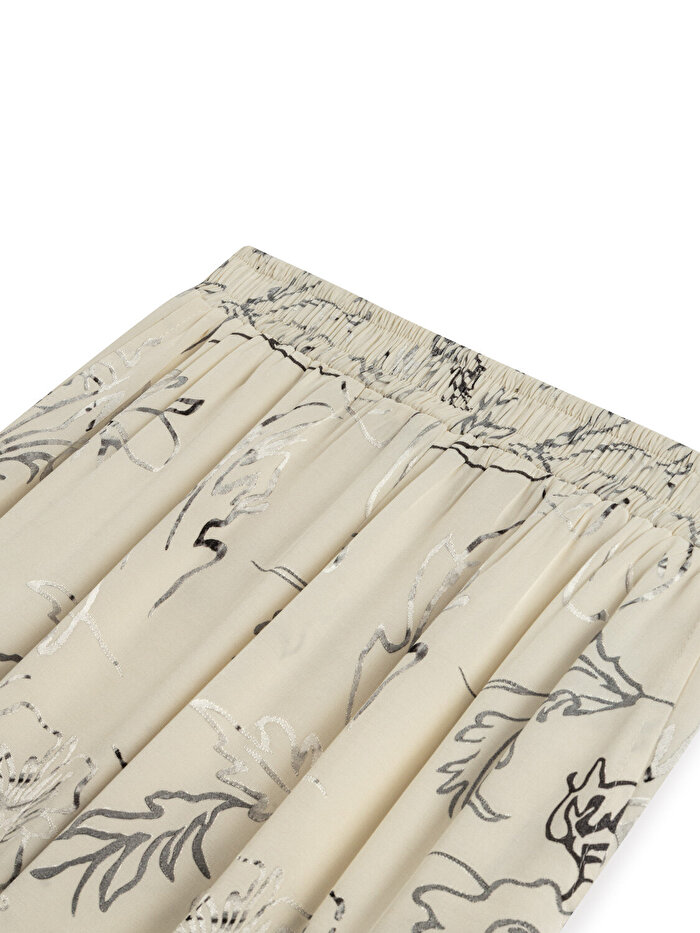 Nocturne Desenli Jakarlı Pantolon