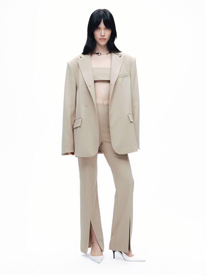 Nocturne Yırtmaç Detaylı Pantolon