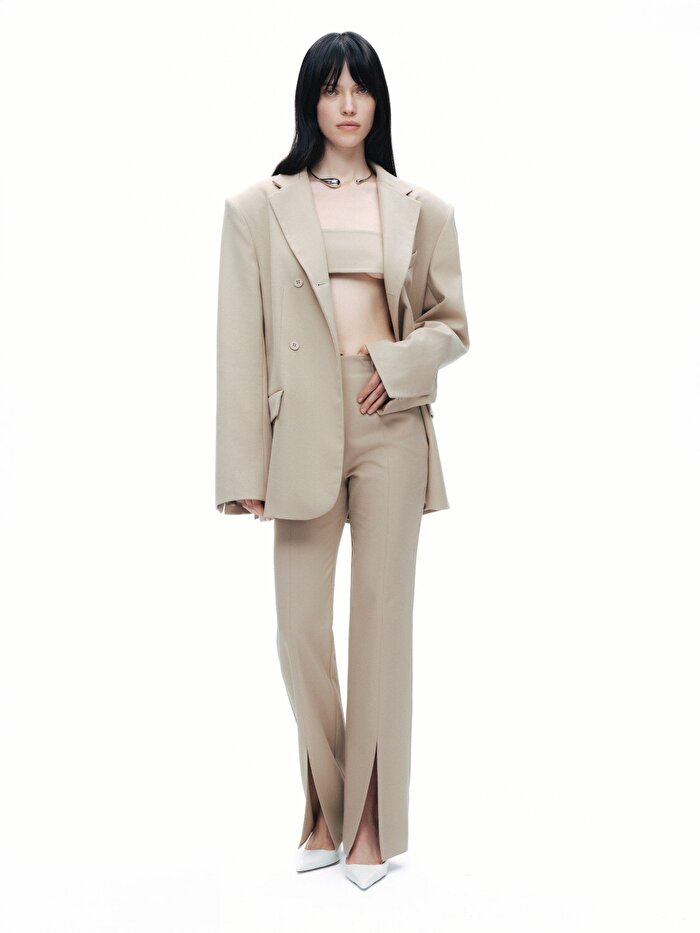 Nocturne Yırtmaç Detaylı Pantolon