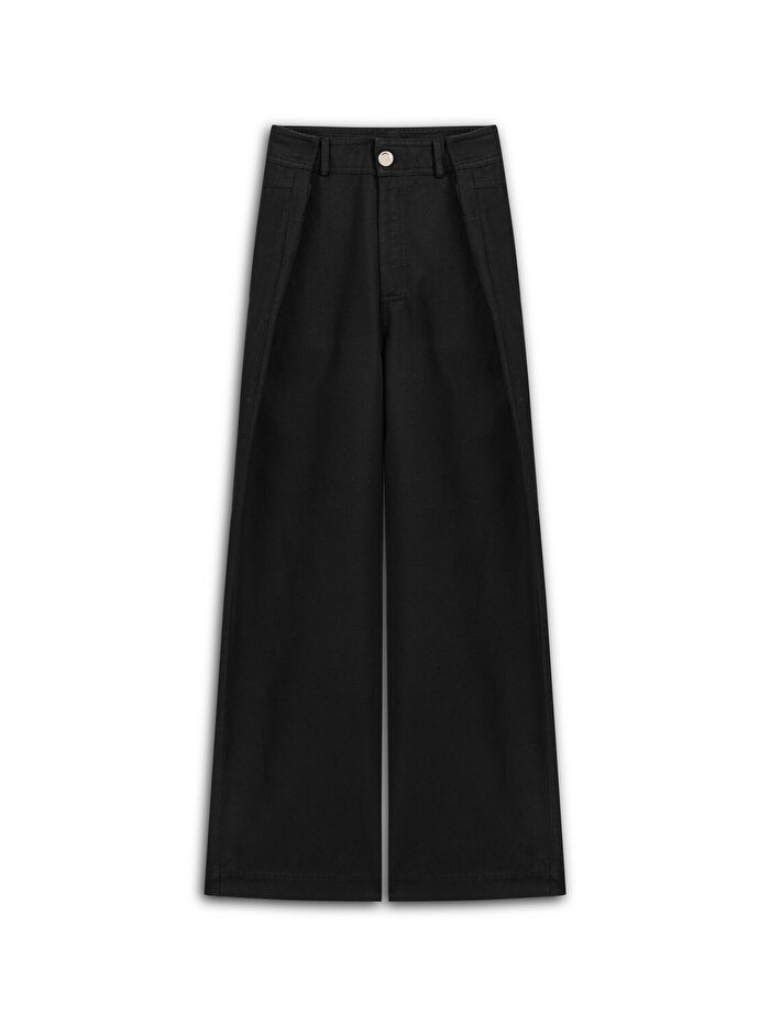 Nocturne Beli Agraf Detaylı Pantolon