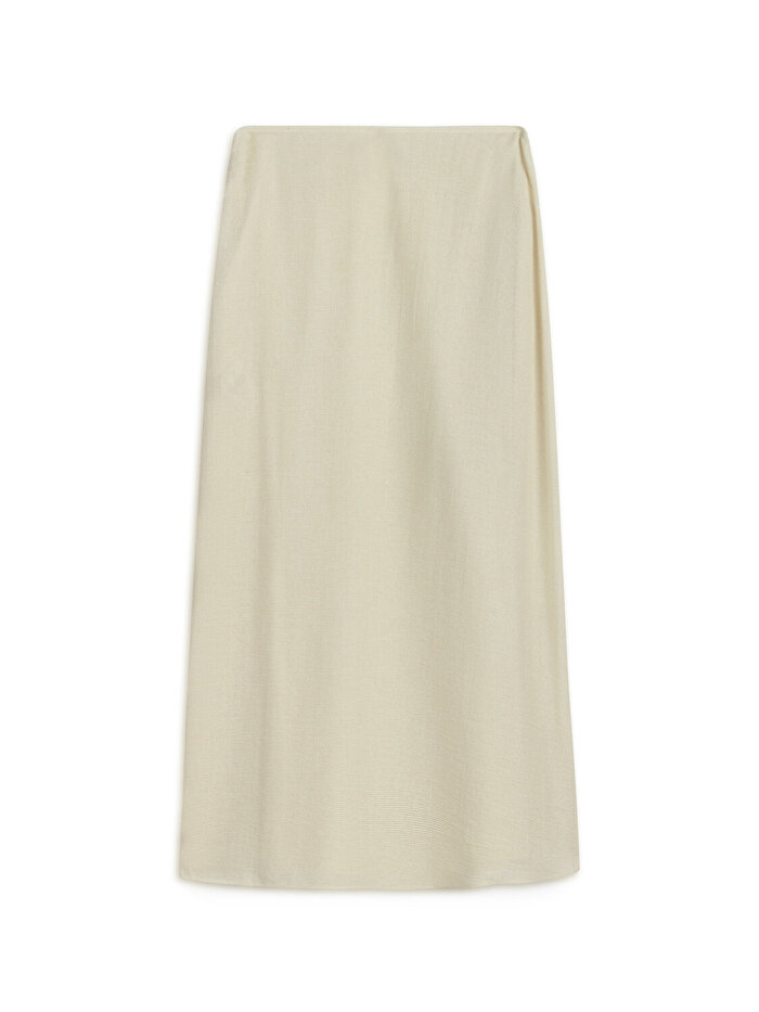 Nocturne Boncuk Brodeli Midi Etek