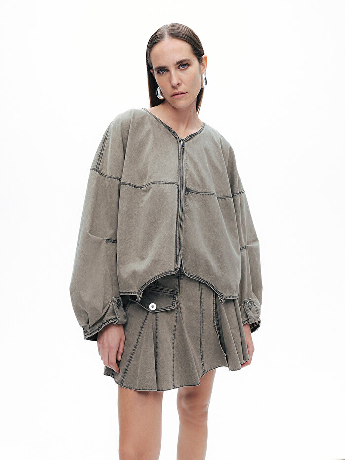 Nocturne Asimetrik Kesim Ceket