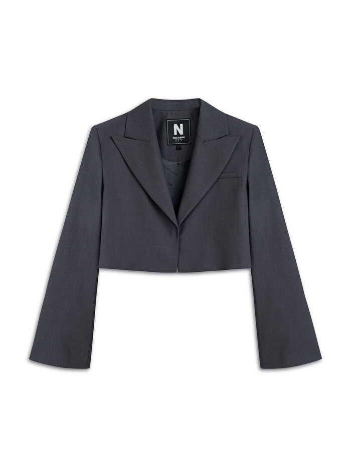 Nocturne Vatkalı Crop Ceket