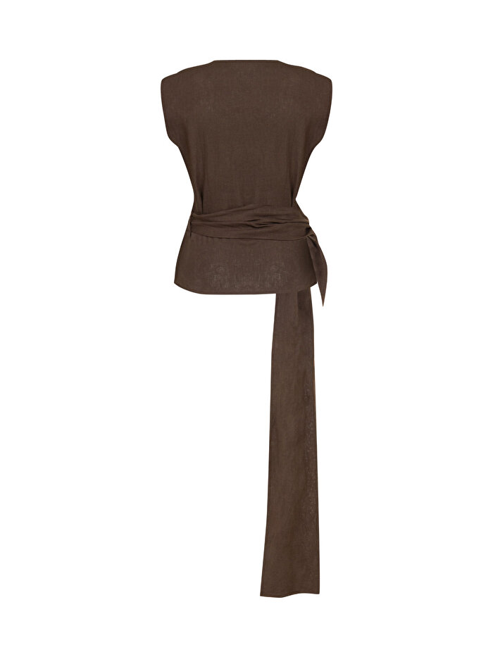 Nocturne Bel Aksesuar Detaylı Bluz