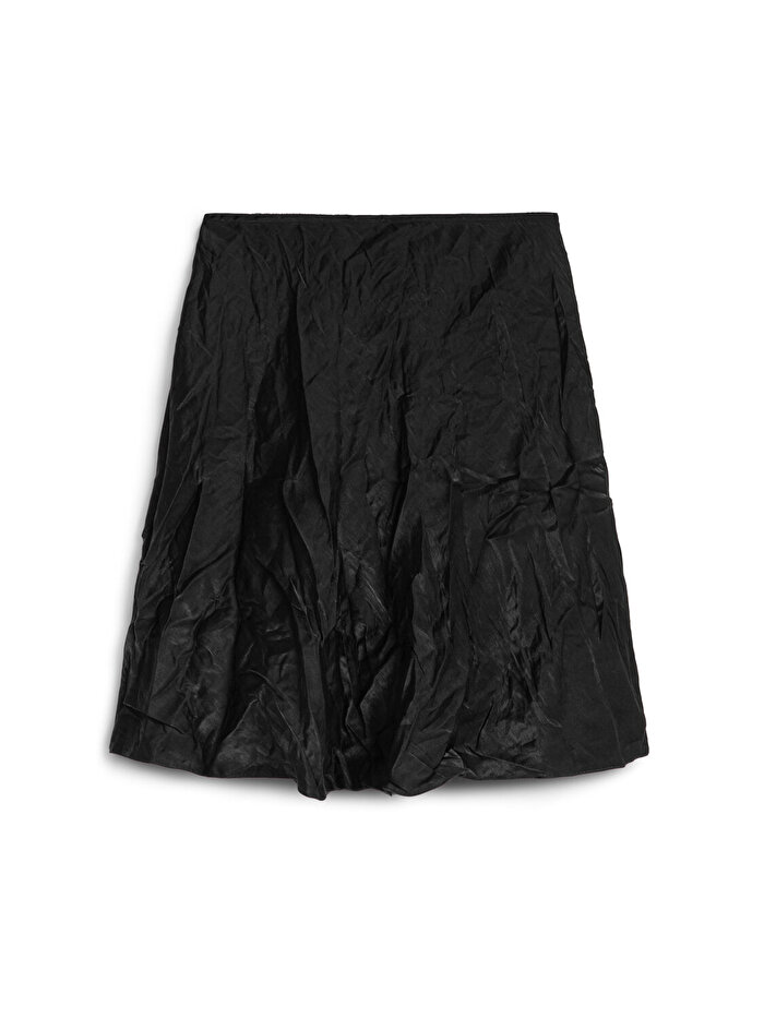 Nocturne Kırışık Görünümlü Straplez Bluz