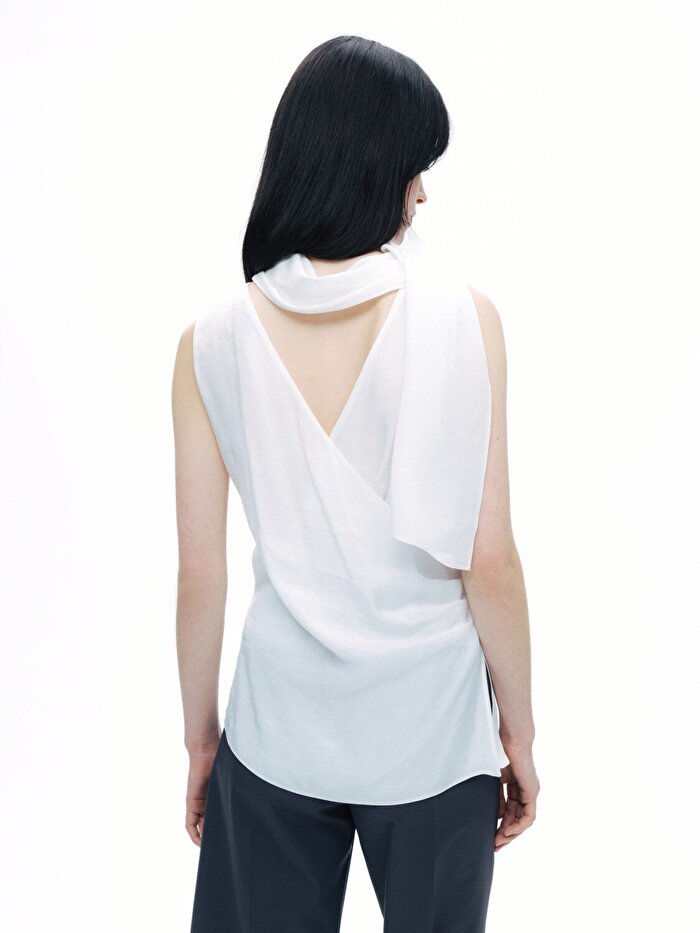 Nocturne Şal Tasarımlı Bluz