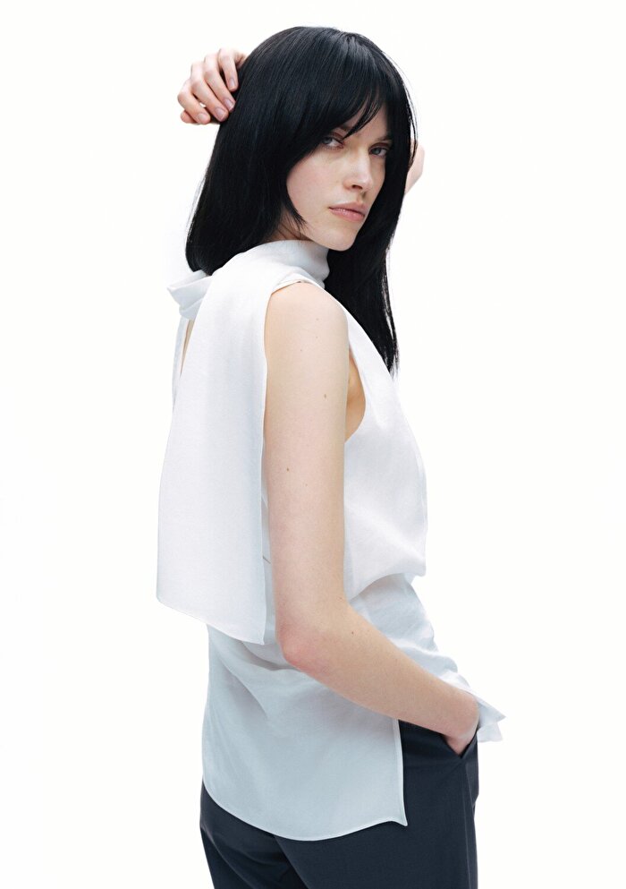 Nocturne Şal Tasarımlı Bluz