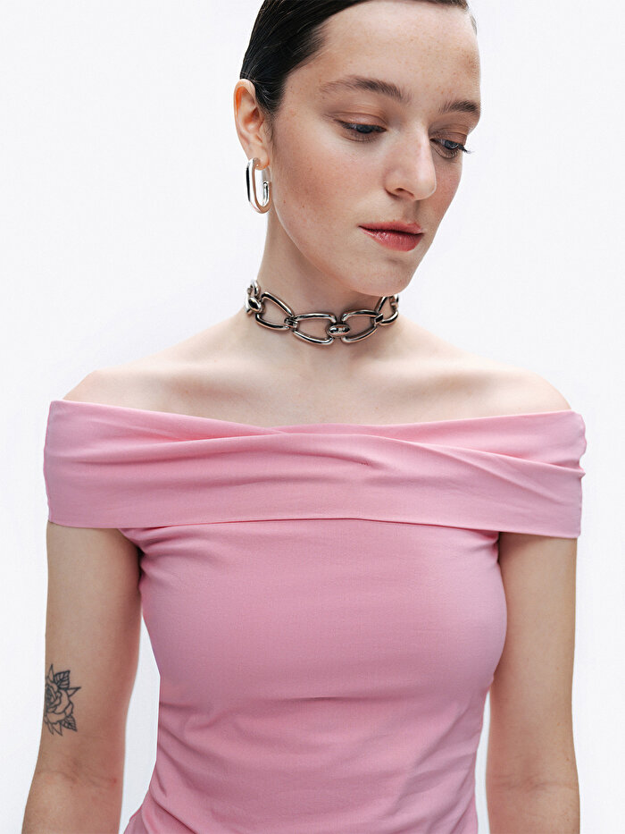 Nocturne Açık Omuzlu Bluz