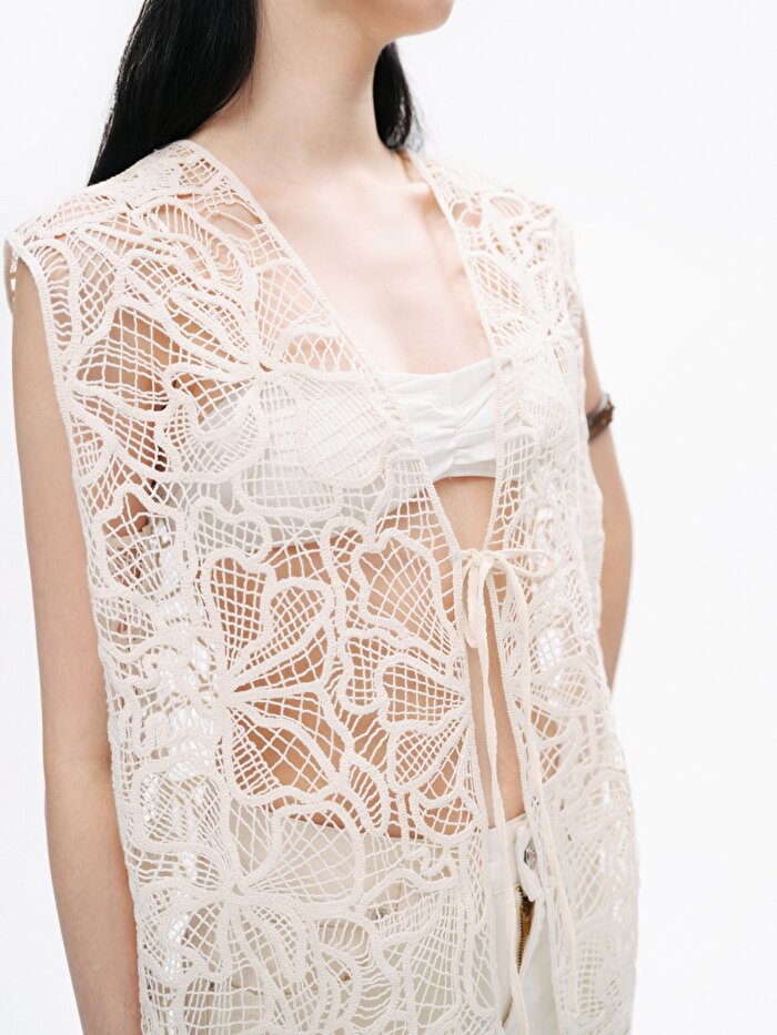 Nocturne Brode Detaylı Yelek