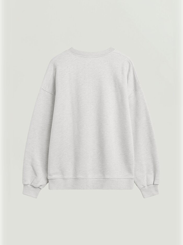 Nocturne Dokuma Yazılı Sweatshirt