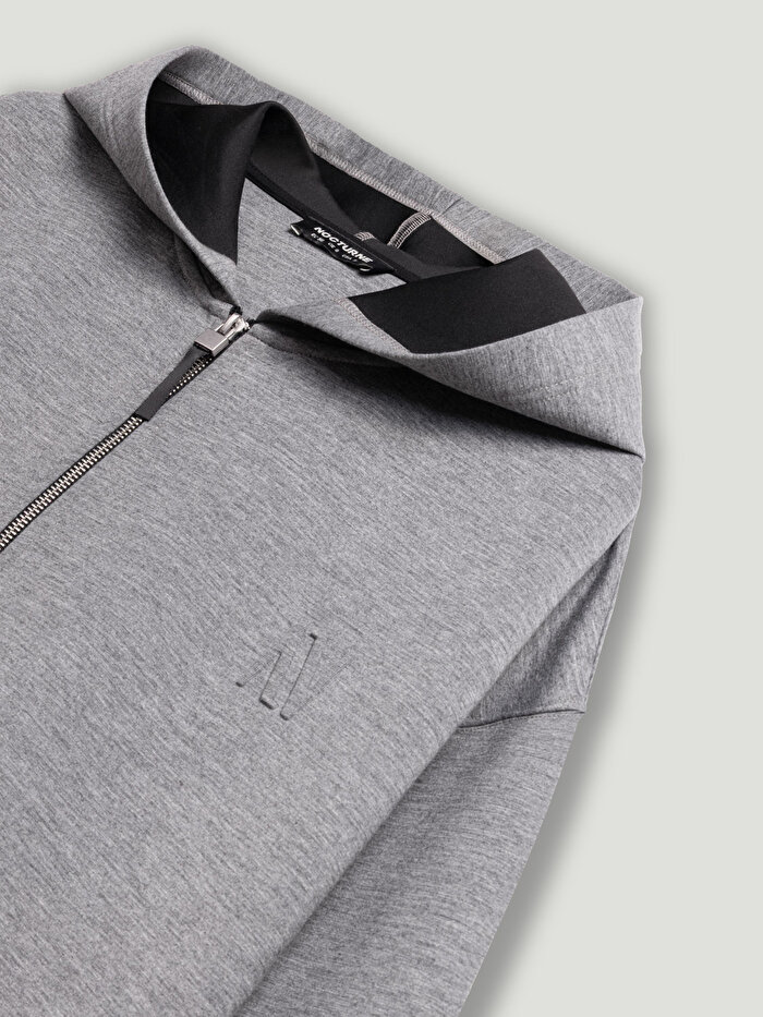 Nocturne Kapüşonlu Logolu Sweatshirt