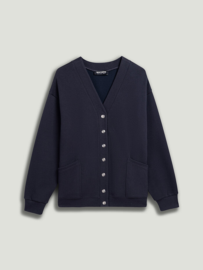 Nocturne V Yaka Sweatshirt