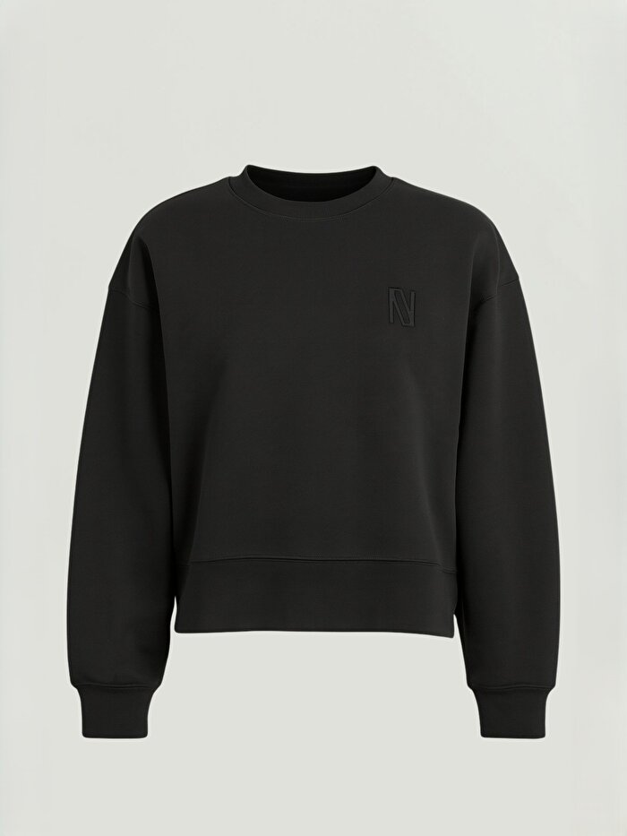 Nocturne Logo Detaylı Sweatshirt