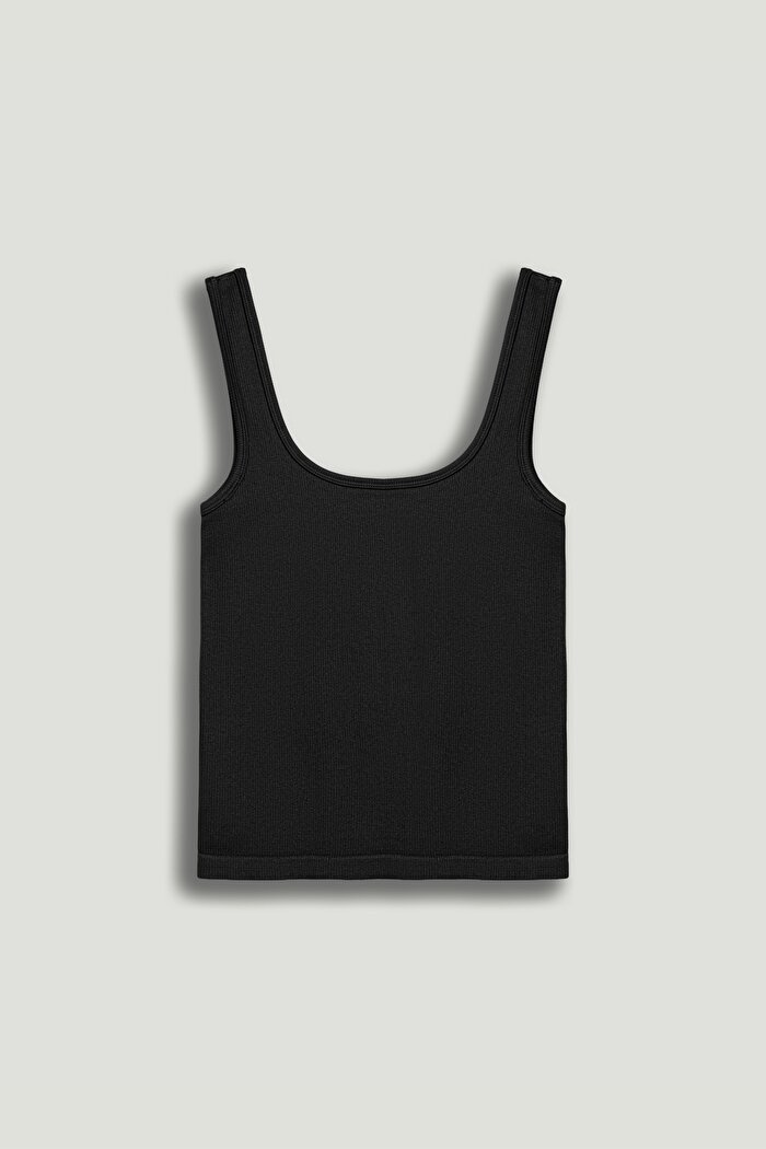 Nocturne Baskı Detaylı Crop Top