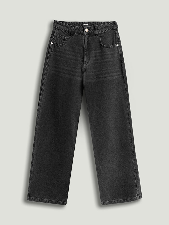 Nocturne Wide Leg Jean Pantolon