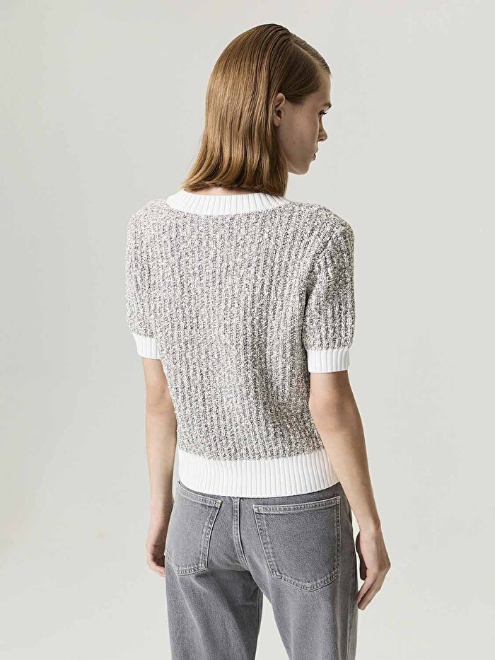 Nocturne Düğme Aksesuarlı Triko