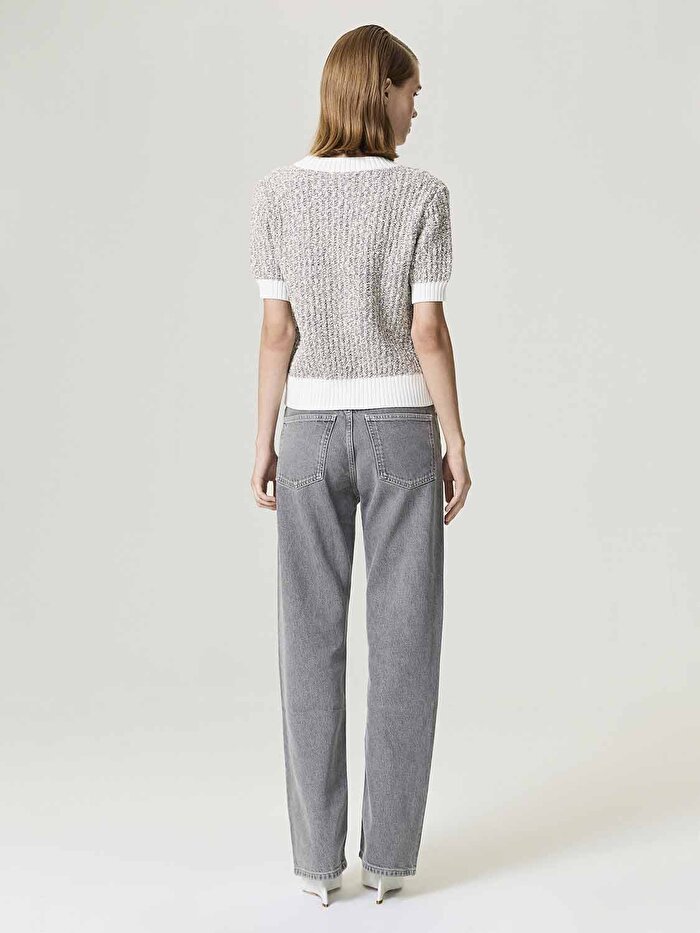 Nocturne Düğme Aksesuarlı Triko