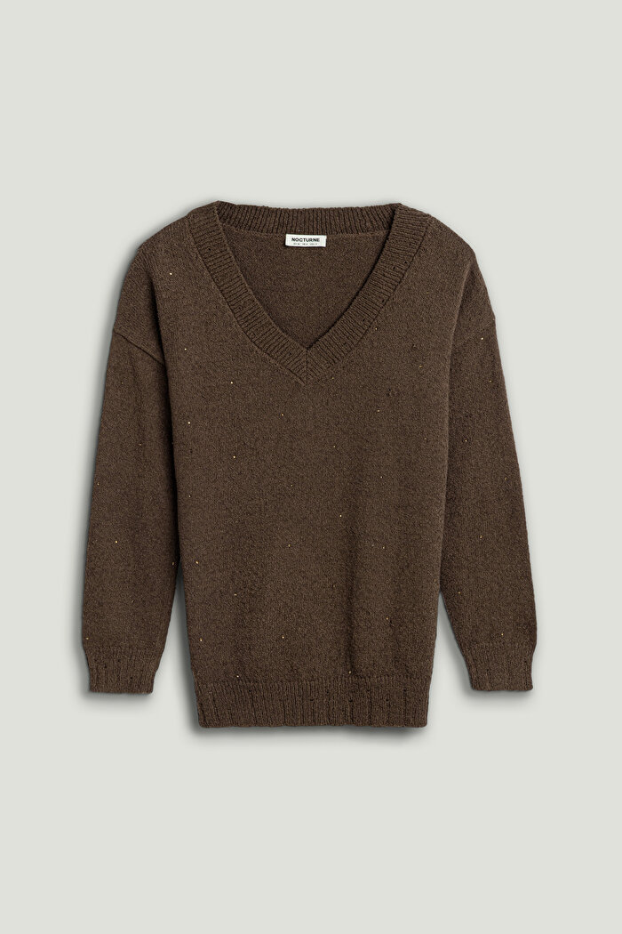 Nocturne Taş Detaylı Triko