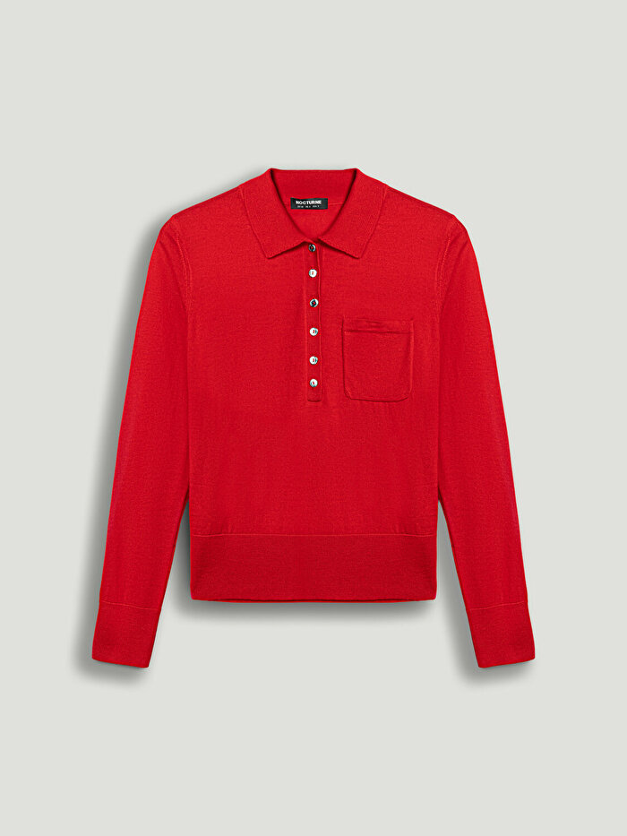 Nocturne Cepli Polo Yaka Triko