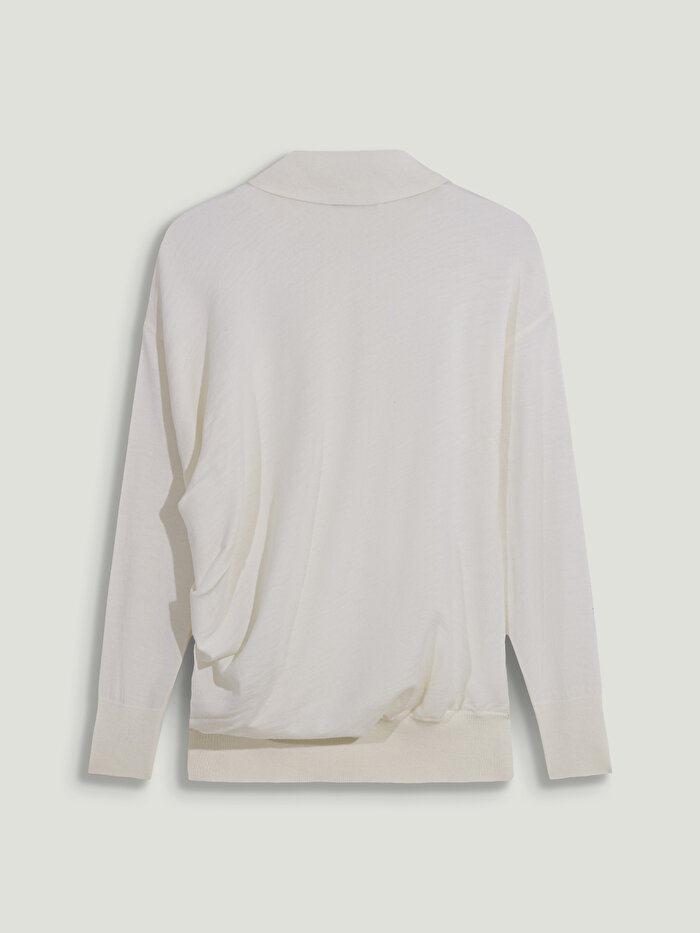 Nocturne Drapeli Polo Yaka Triko