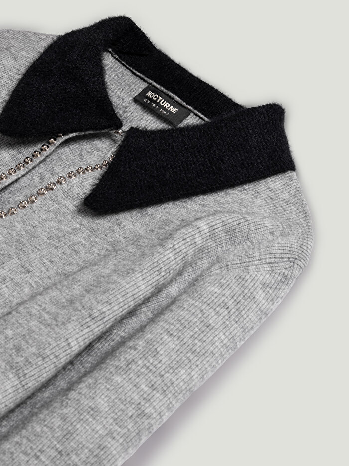 Nocturne Aksesuar Detaylı Triko