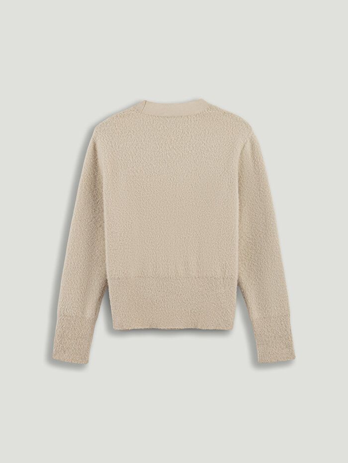 Nocturne İnci Düğme Aksesuarlı Triko