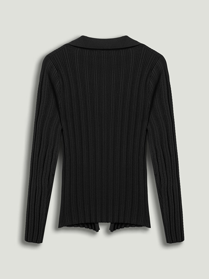 Nocturne Çiçek Detaylı Triko