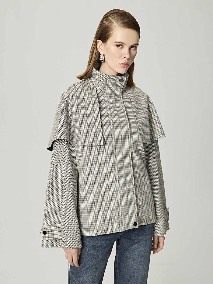 Nocturne Kuşak Detaylı Trençkot