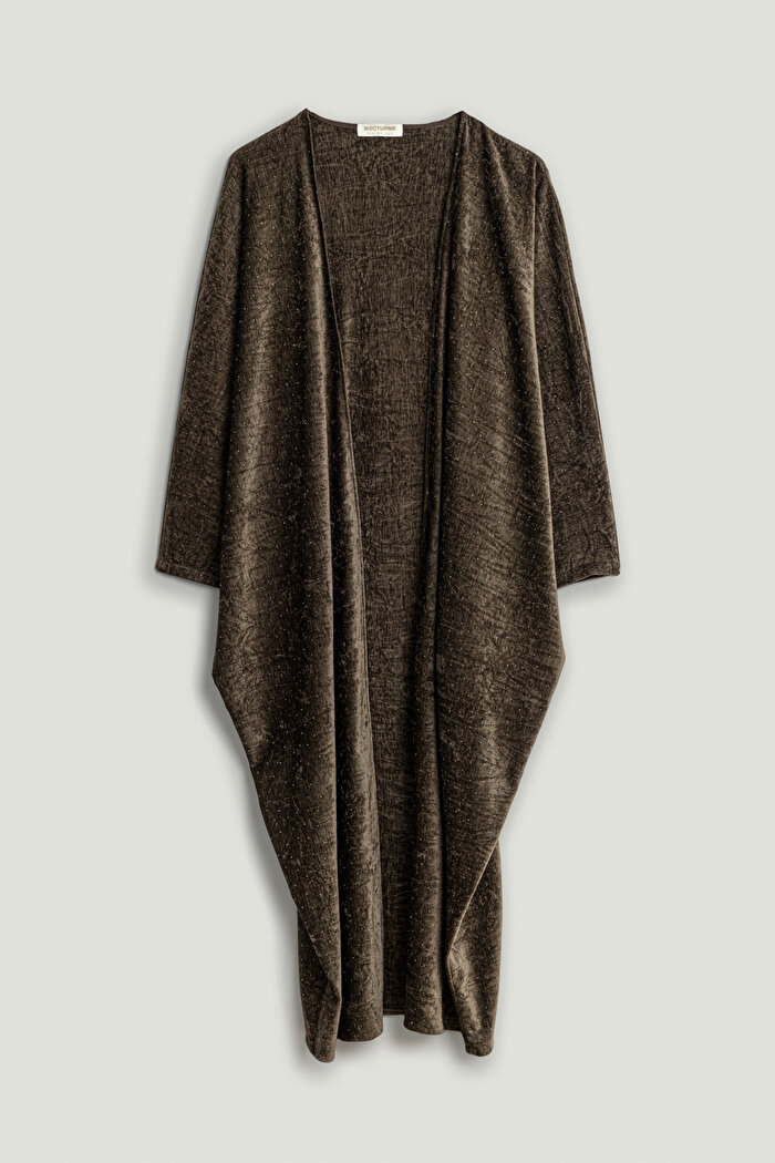 Nocturne Taş Detaylı Maxi Kimono