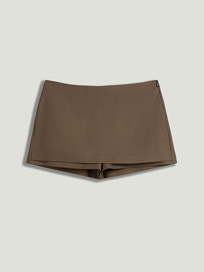 Nocturne Düşük Bel Mini Şort Etek