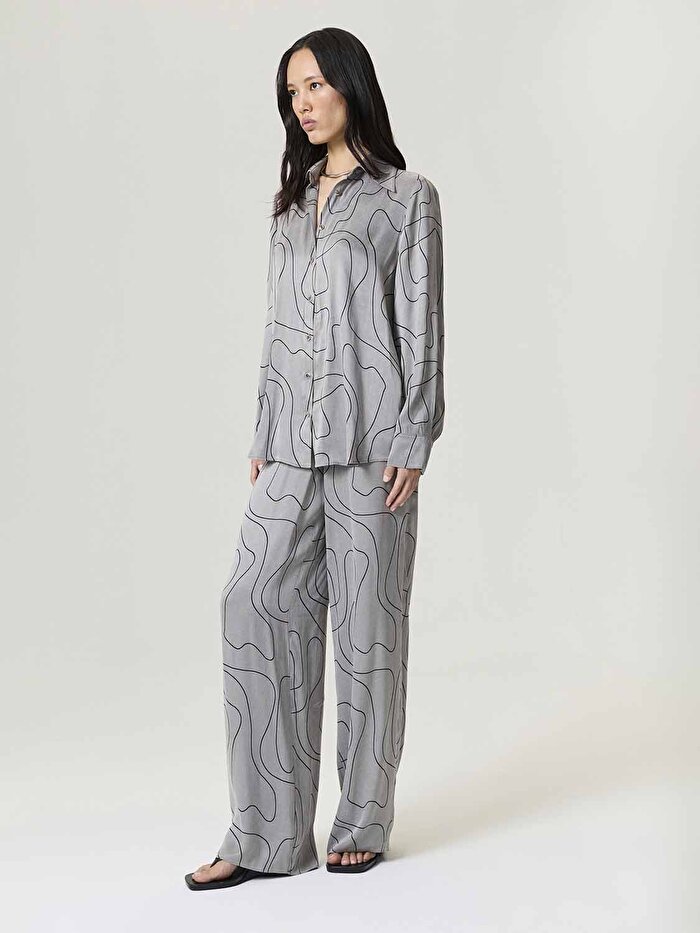 Nocturne Desenli Gömlek